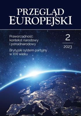 Przegląd Europejski 2/2023. Wydawca: Wydawnictwa Uniwersytetu Warszawskiego. SmakLiter.pl Opakowanie Przegląd Europejski 2/2023