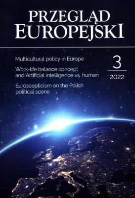 Przegląd Europejski 3/2022. Wydawca: Wydawnictwa Uniwersytetu Warszawskiego. SmakLiter.pl Opakowanie Przegląd Europejski 3/2022