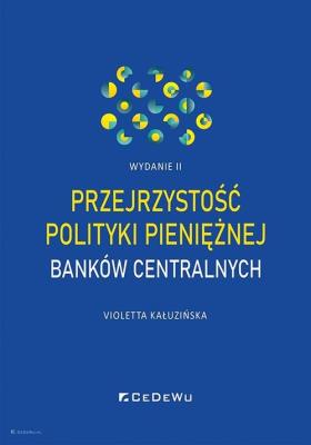 Okładka książki Przejrzystość polityki pieniężnej banków.. w.2