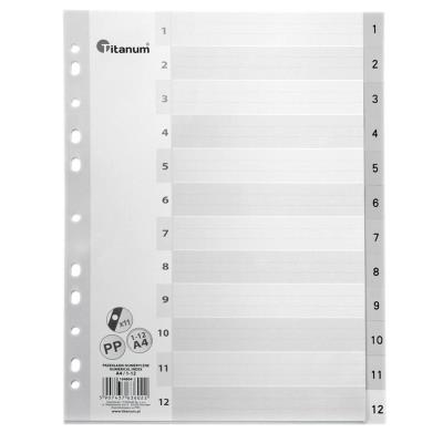 Opakowanie Przekładki A4 1-12