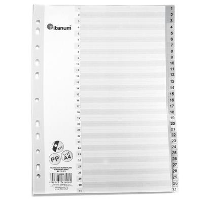 Opakowanie Przekładki A4 1-31