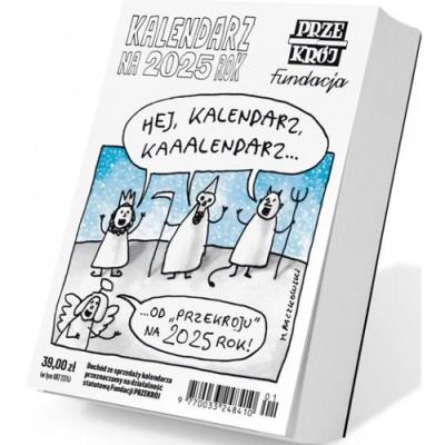 Przekrój kalendarz na 2025 rok. Wydawca: Przekrój. SmakLiter.pl Opakowanie Przekrój kalendarz na 2025 rok
