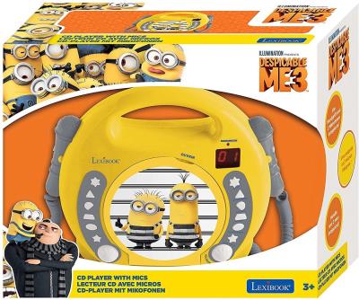 Opakowanie Przenośny odtwarzacz CD Minionki Lexibook RCDK100DES