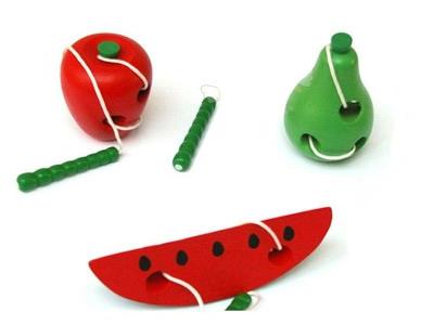 Opakowanie Przeplatanka drewniana Owoce MIX