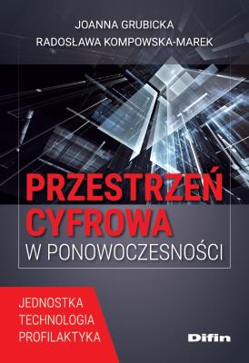 Okładka książki Przestrzeń cyfrowa w ponowoczesności