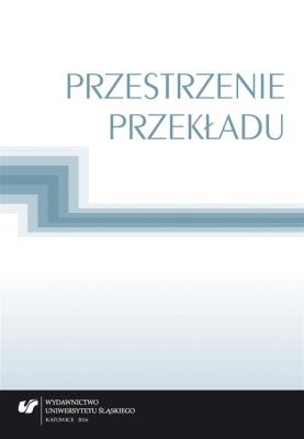 Okładka książki Przestrzenie przekładu