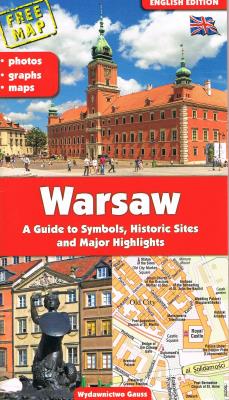 Przewodnik 'Warszawa '-wydanie angielskie 2023. Autor: Adam Dylewski. SmakLiter.pl Okładka książki Przewodnik 'Warszawa '-wydanie angielskie 2023