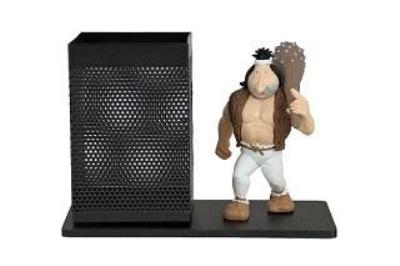 Przybornik biurkowy z figurką: Łamigant. Wydawca: Tisso-Toys. SmakLiter.pl Opakowanie Przybornik biurkowy z figurką: Łamigant