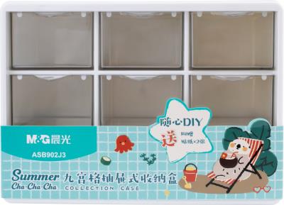 Opakowanie Przybornik do przechowywania  Cha Cha 9 szuflad