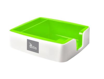 Przybornik na karteczki i wizytówki zielon BV400-Z. Wydawca: TETIS. SmakLiter.pl Opakowanie Przybornik na karteczki i wizytówki zielon BV400-Z