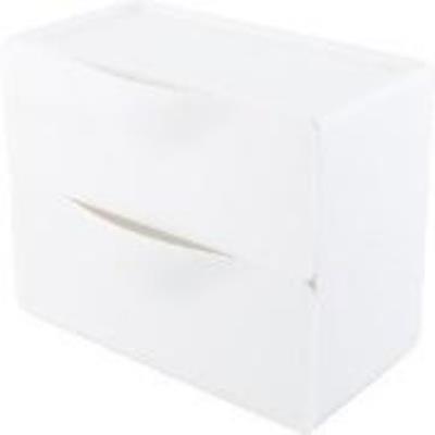 Opakowanie Przybornik nabiurkowy 2 - komorowy biały
