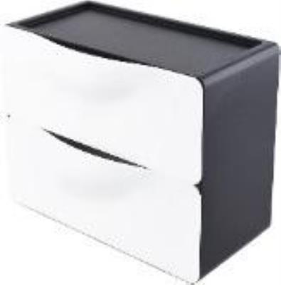 Opakowanie Przybornik nabiurkowy 2 - komorowy czarny