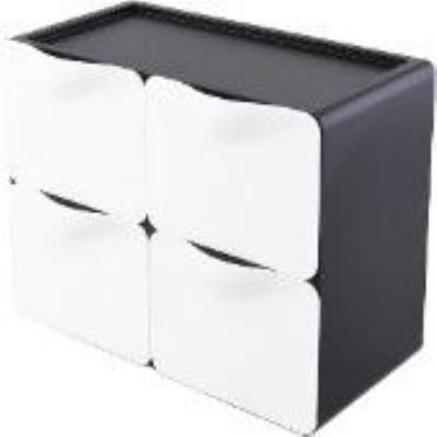 Opakowanie Przybornik nabiurkowy 4 - komorowy czarny