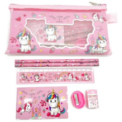 Opakowanie Przybory szkolne jednorożec