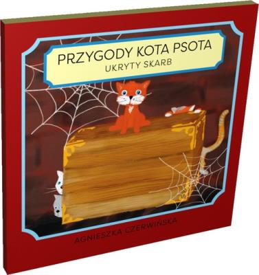 Przygody kota Psota Ukryty skarb. Autor: Czerwińska Agnieszka. SmakLiter.pl Okładka książki Przygody kota Psota Ukryty skarb