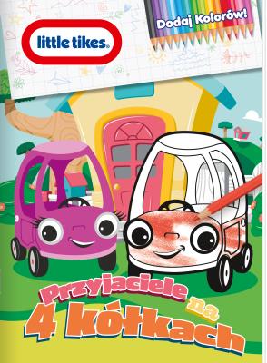 Okładka książki Przyjaciele na 4 kółkach