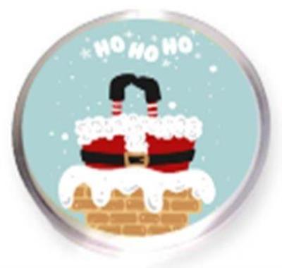 Opakowanie Przypinka LED Ho, ho, ho!