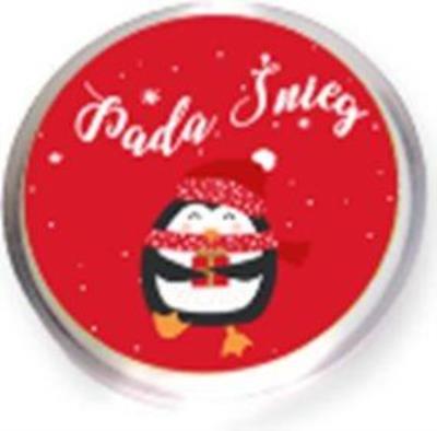 Opakowanie Przypinka LED Pada śnieg