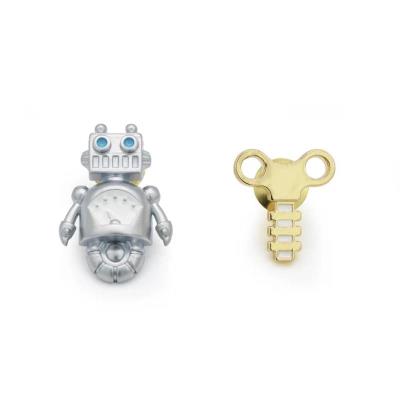 Opakowanie Przypinki robot i klucz