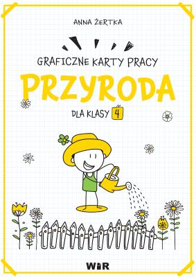 Okładka książki Przyroda. Graficzne karty pracy dla klasy 4