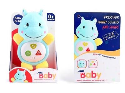 Opakowanie Przytulanka 20cm światło dźwięk Hipcio