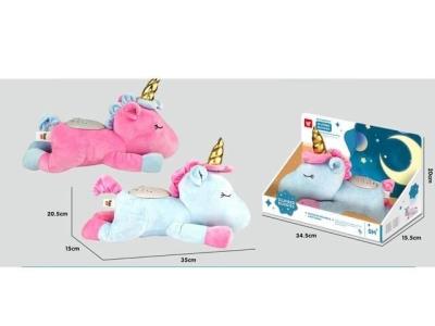 Opakowanie Przytulanka dla maluszka z projektorem Jednorożec
