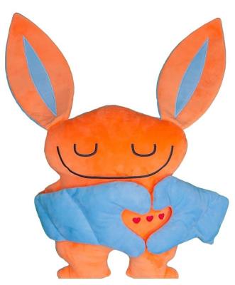 Opakowanie Przytulanka pomarańczowa Bumpas