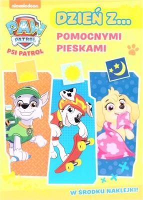 Okładka książki Psi Patrol. Dzień z... Pomocnymi Pieskami