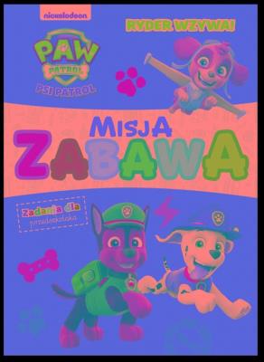 Okładka książki Psi Patrol Misja zabawa Ryder wzywa