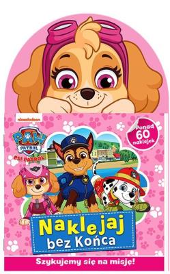 Okładka książki Psi Patrol. Naklejaj bez końca cz.4