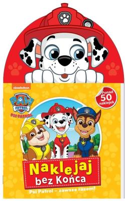 Okładka książki Psi Patrol. Naklejaj bez końca cz.5