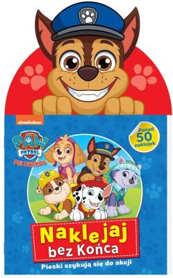 Okładka książki Psi Patrol. Naklejaj bez końca cz.6