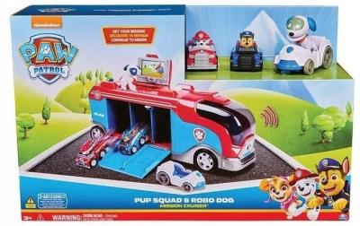 Opakowanie Psi Patrol: Patrolowiec z pojazdami