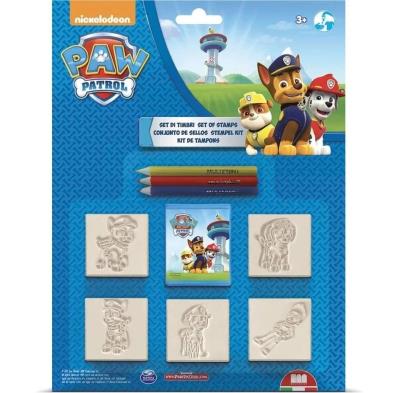 Psi Patrol - pieczątki 5szt. Wydawca: Multiprint. SmakLiter.pl Opakowanie Psi Patrol - pieczątki 5szt