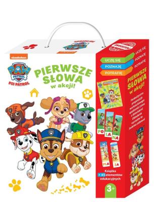 Okładka książki Psi Patrol. Pierwsze słowa w akcji!