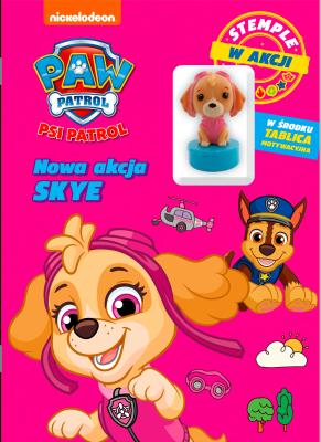 Okładka książki Psi Patrol. Stemple w akcji 1. Skye
