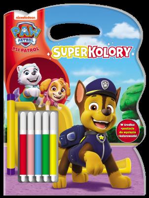 Okładka książki Psi Patrol. SuperKolory