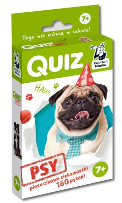 Okładka książki Psy. Quiz
