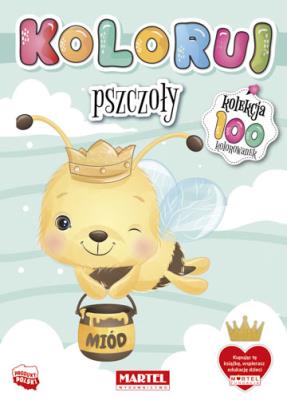 Okładka książki Pszczoły. Koloruj