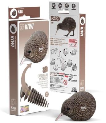 Opakowanie Ptak Kiwi Eugy. Eko Układanka 3D