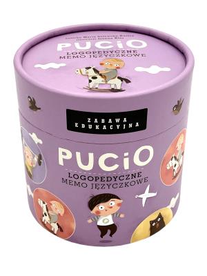 Okładka książki Pucio. Logopedyczne memo języczkowe. Pucio