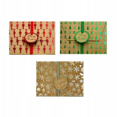 Opakowanie Pudełka na karty podarunkowe 3szt