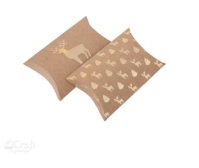 Opakowanie Pudełka składane jeleń 13,5x15cm 2szt