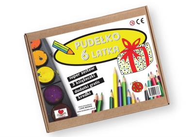 Pudełko 6 latka. Zestaw edukacyjny. Autor: Wileńska Agnieszka. SmakLiter.pl Okładka książki Pudełko 6 latka. Zestaw edukacyjny