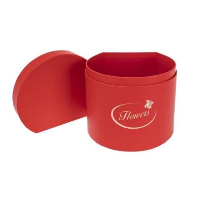 Opakowanie Pudełko Flower Box czerwony ROZETTE