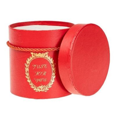 Opakowanie Pudełko Flower Box czerwony ROZETTE