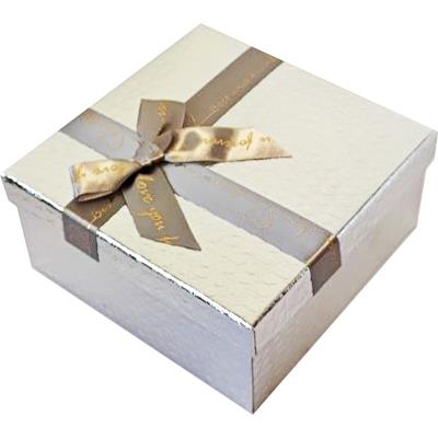 Opakowanie Pudełko kartonowe ozdobne na prezenty 15x15x6cm 410300131