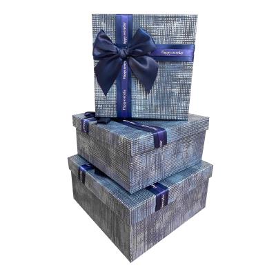 Opakowanie Pudełko kartonowe ozdobne na prezenty 3 szt. 41038001