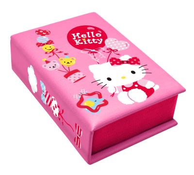 Pudełko na biżuterię PU Hello Kitty HK50036. Wydawca: Kids Euroswan. SmakLiter.pl Opakowanie Pudełko na biżuterię PU Hello Kitty HK50036