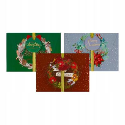 Opakowanie Pudełko na karty podarunkowe Wianki 3 szt.